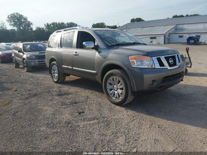 2015 NISSAN ARMADA PLATINUM | 5N1AA0NE5FN616631 | UPCARS