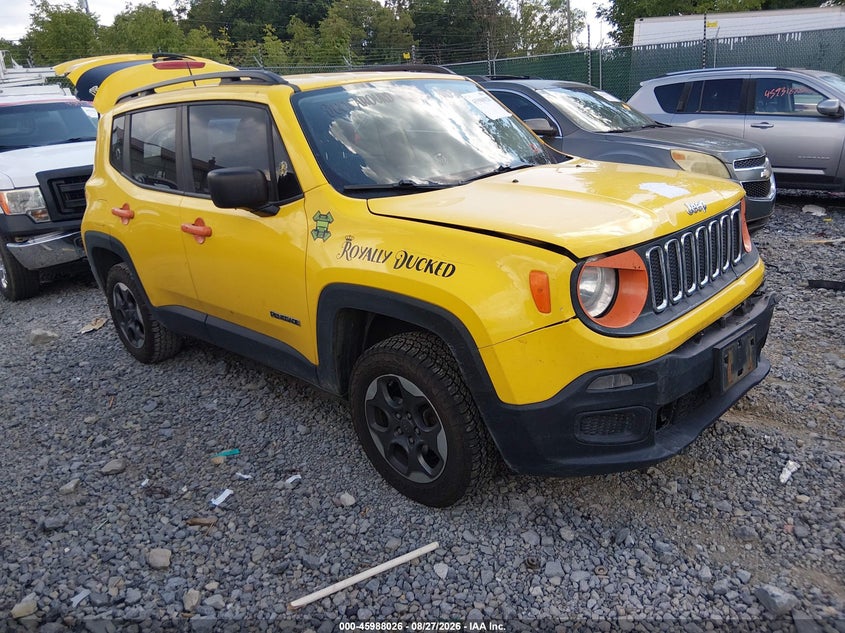 2017 JEEP RENEGADE SPORT 4X4 | ZACCJBAB1HPG19895 | UPCARS