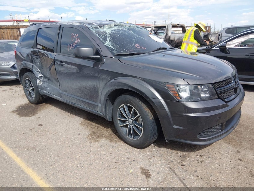 2018 DODGE JOURNEY SE | 3C4PDCAB7JT496228 | UPCARS