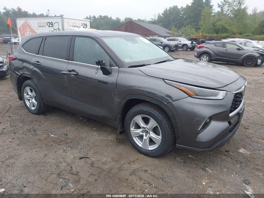 2021 TOYOTA HIGHLANDER HYBRID LE | 5TDBBRCH1MS536628 | UPCARS