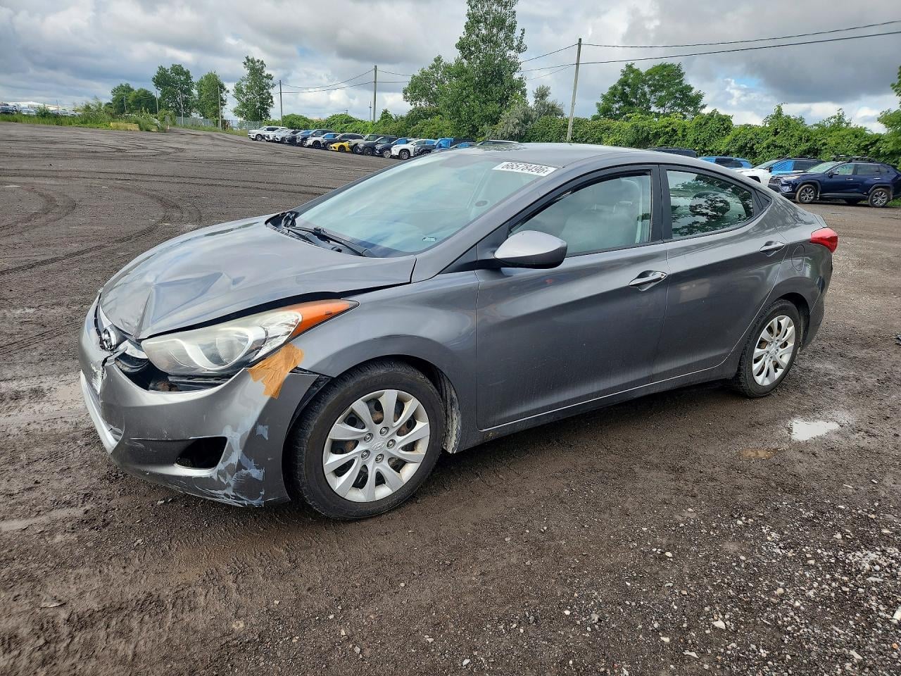 2013 HYUNDAI ELANTRA GLS | 5NPDH4AE0DH243280 | UPCARS