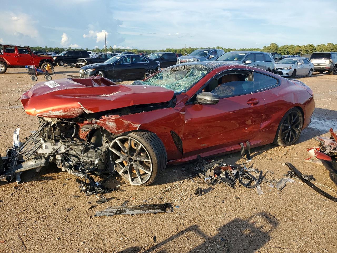 2022 BMW M8 | WBABC4C02NCJ64453 | UPCARS
