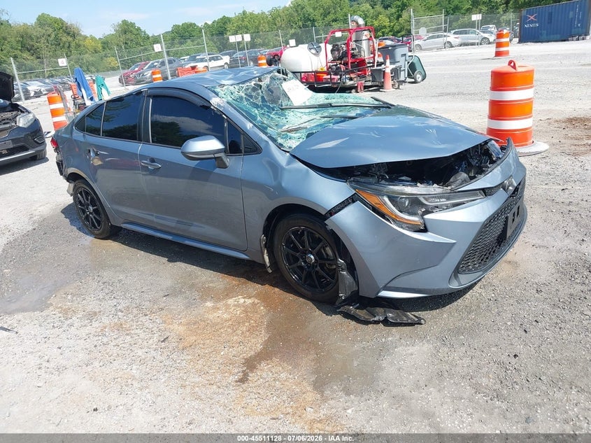 2022 TOYOTA COROLLA LE | 5YFEPMAE7NP302188 | UPCARS