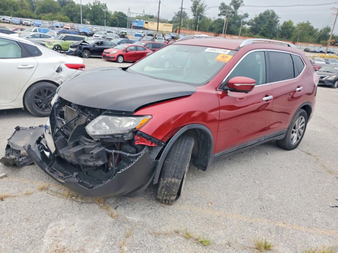 2014 NISSAN ROGUE SL | 5N1AT2MV6EC768161 | UPCARS