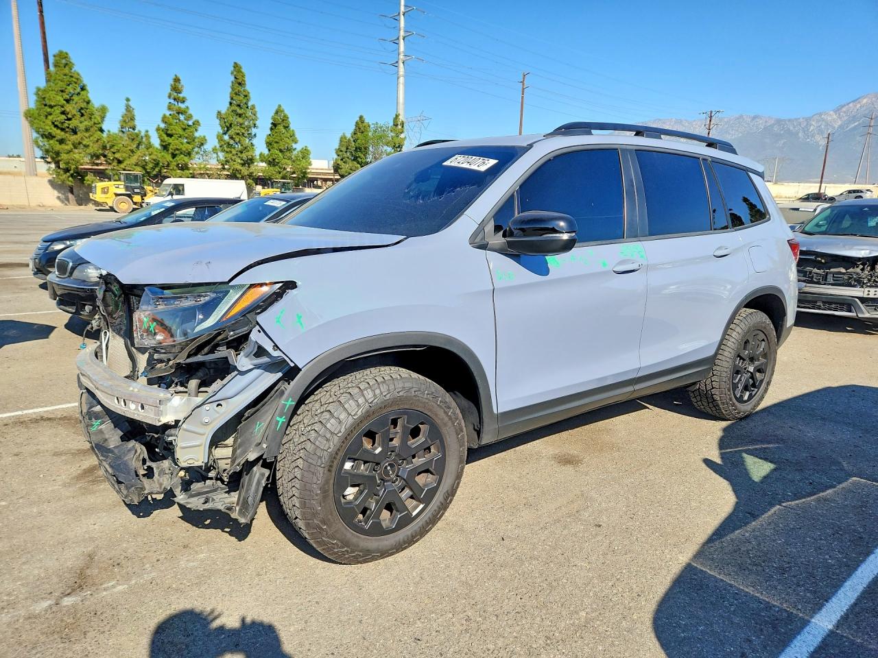 2022 HONDA PASSPOR TRAIL SPORT | 5FNYF8H6XNB010052 | UPCARS
