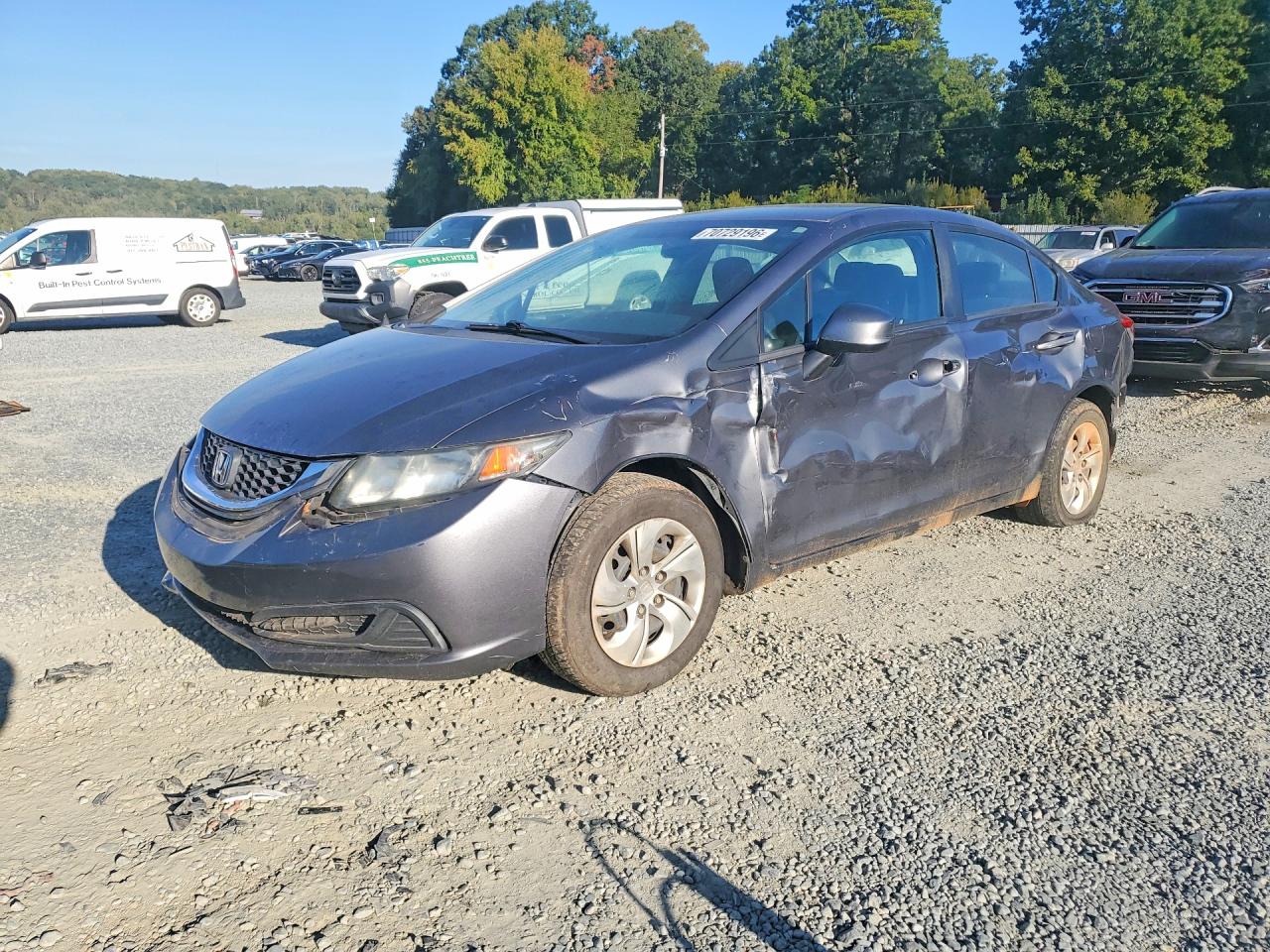 2013 HONDA CIVIC LX | 19XFB2F54DE009008 | UPCARS