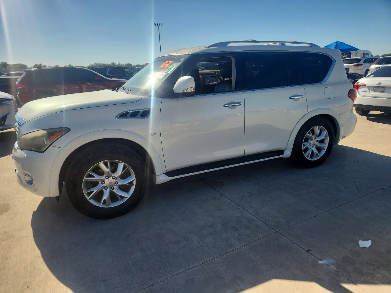 2014 INFINITI QX80 BASE | JN8AZ2NF8E9554655 | UPCARS