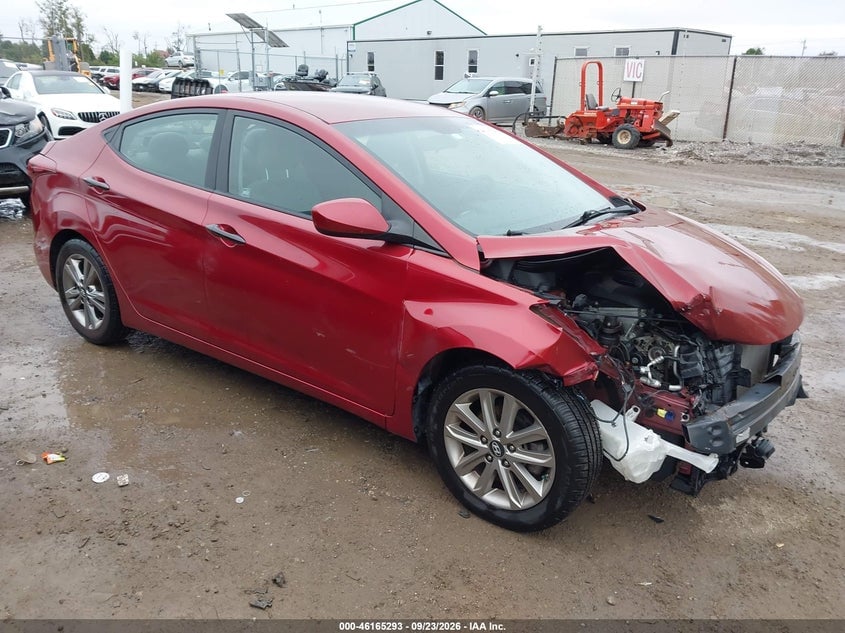 2016 HYUNDAI ELANTRA SE | 5NPDH4AE2GH754638 | UPCARS