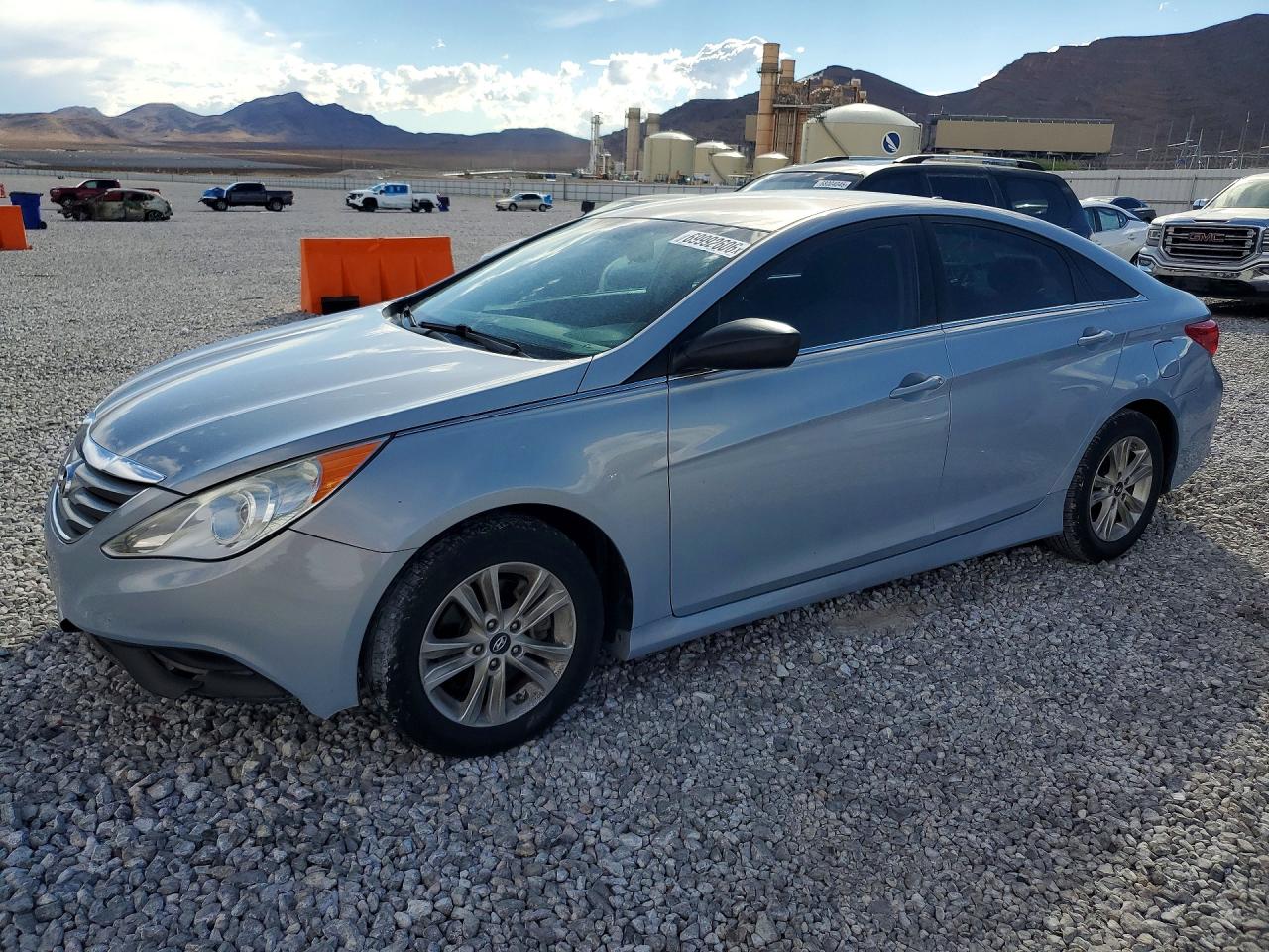 2014 HYUNDAI SONATA GLS | 5NPEB4AC6EH907233 | UPCARS