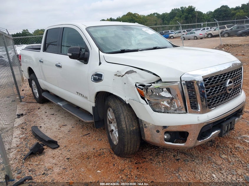 2017 NISSAN TITAN SV | 1N6AA1E57HN502852 | UPCARS