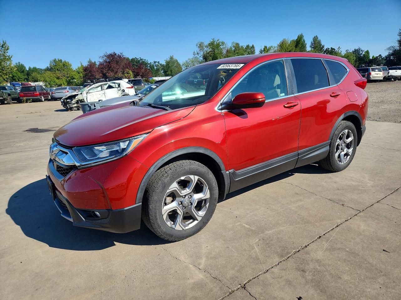 2019 HONDA CRV EX | 5J6RW2H5XKL015277 | UPCARS