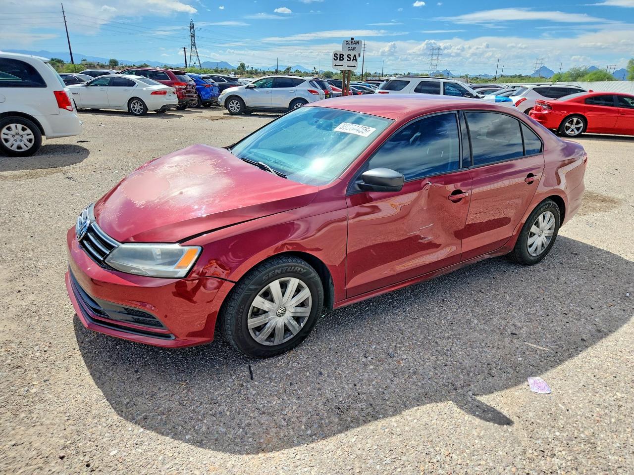 2016 VOLKSWAGEN JETTA S | 3VW267AJ4GM322796 | UPCARS