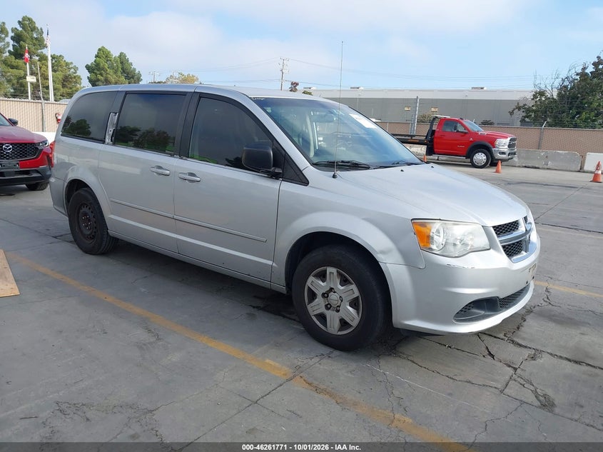 2012 DODGE GRAND CARAVAN SE/AVP | 2C4RDGBG5CR198146 | UPCARS