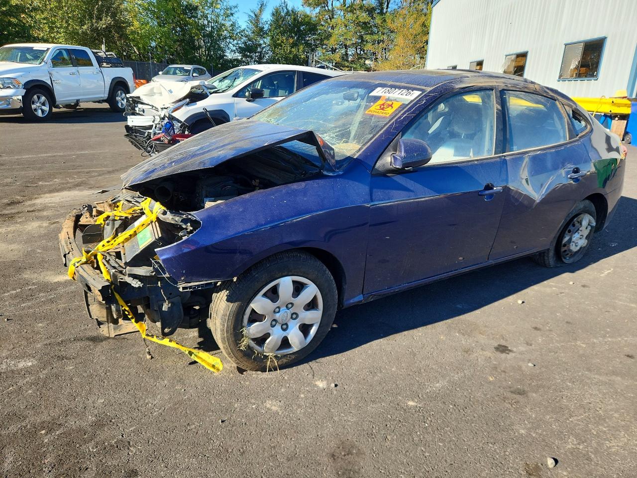 2007 HYUNDAI ELANTRA GLS | KMHDU46D87U173707 | UPCARS
