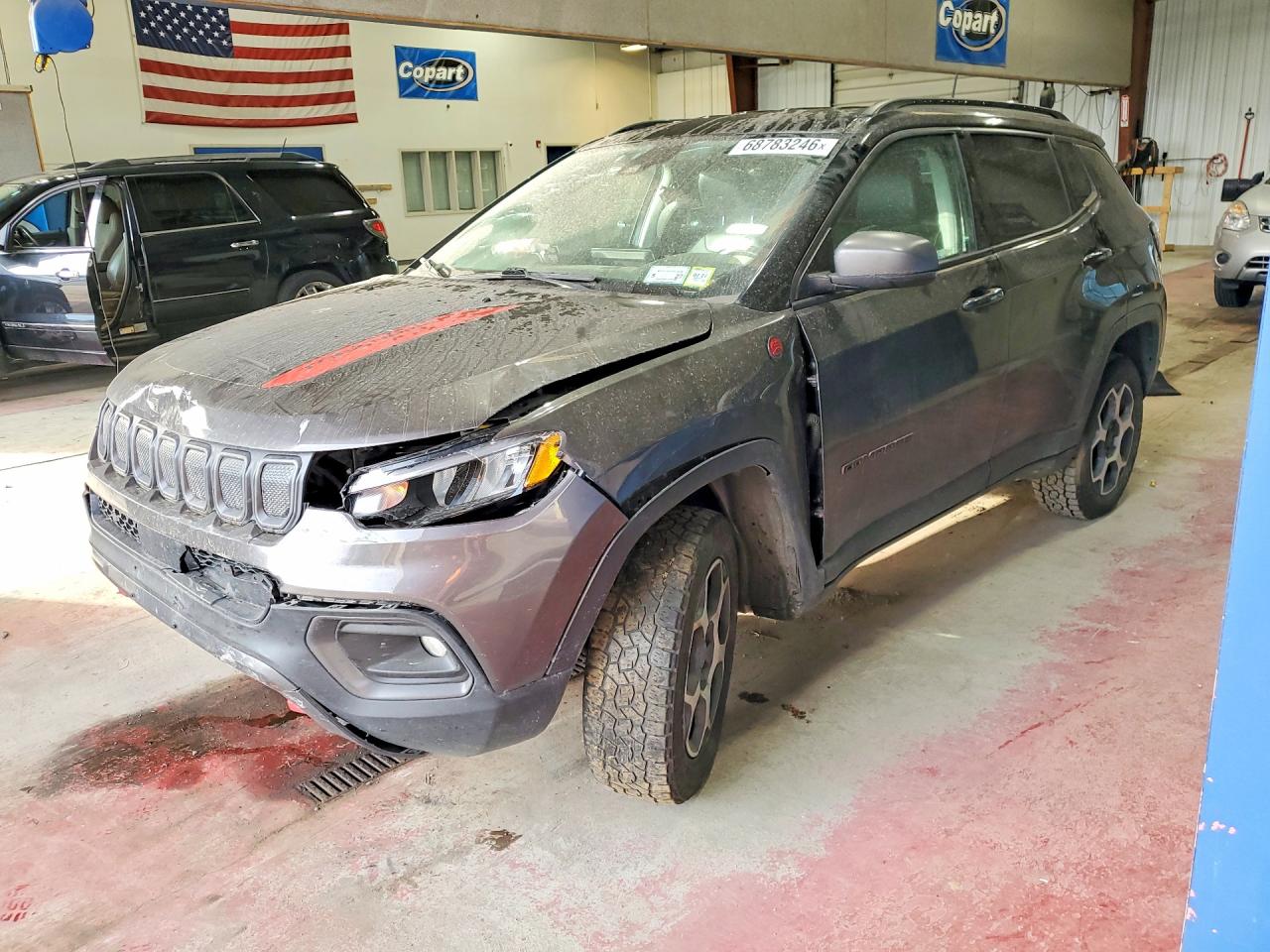 2022 JEEP COMPASS TRAILHAWK | 3C4NJDDB5NT151772 | UPCARS