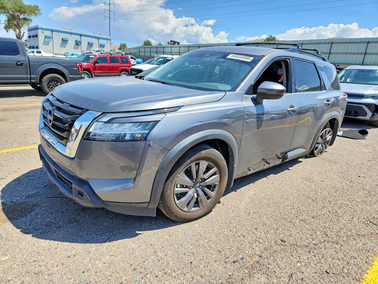 2022 NISSAN PATHFINDER SV | 5N1DR3BC5NC249590 | UPCARS