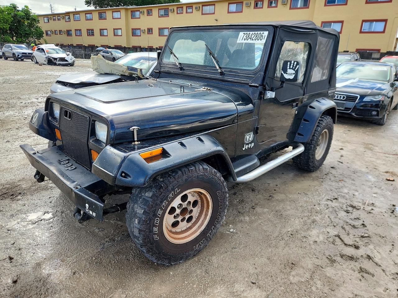 1990 JEEP WRANGLER S | 2J4FY19E6LJ513814 | UPCARS