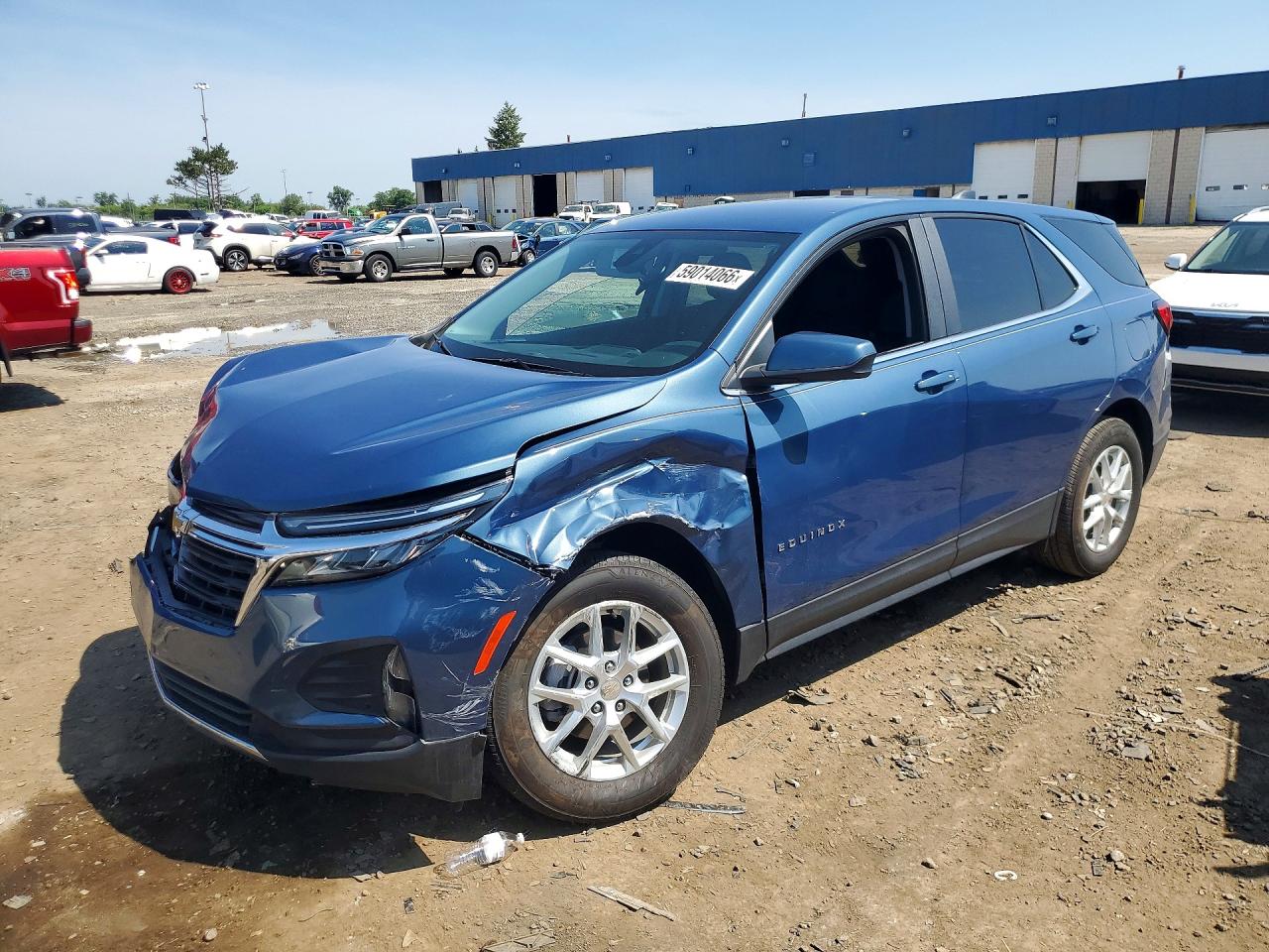 2024 CHEVROLET EQUINOX LT | 3GNAXUEG4RL173637 | UPCARS