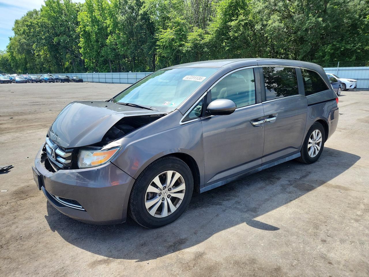 2017 HONDA ODYSSEY SE | 5FNRL5H3XHB012891 | UPCARS