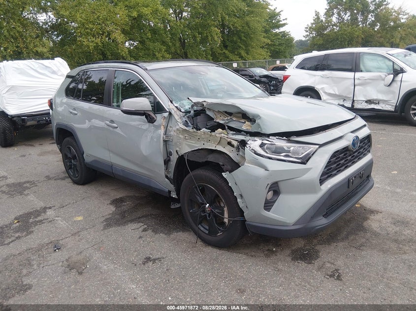 2021 TOYOTA RAV4 HYBRID XLE | 4T3RWRFV2MU039106 | UPCARS