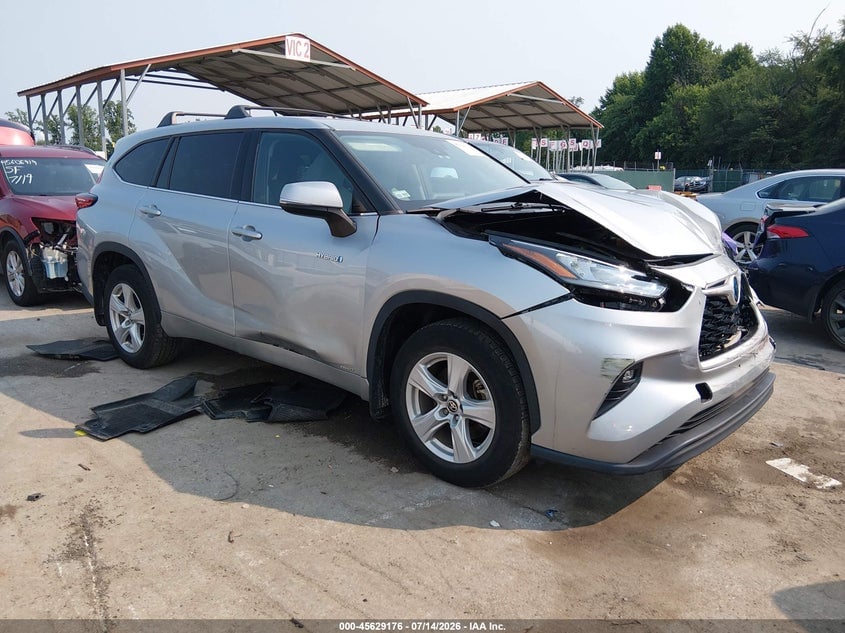 2020 TOYOTA HIGHLANDER HYBRID LE | 5TDBBRCH7LS512249 | UPCARS