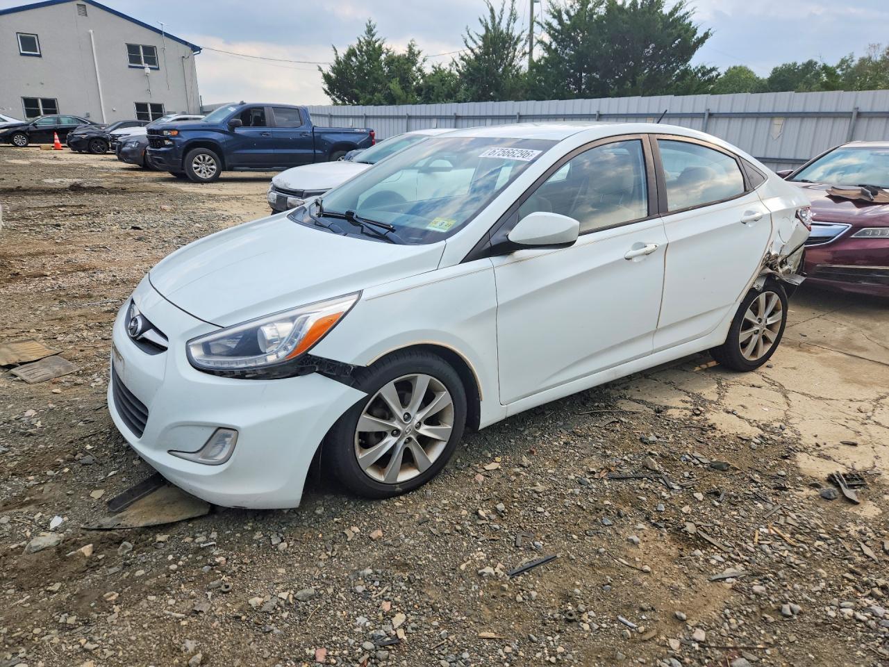 2014 HYUNDAI ACCENT GLS | KMHCU4AE9EU588544 | UPCARS
