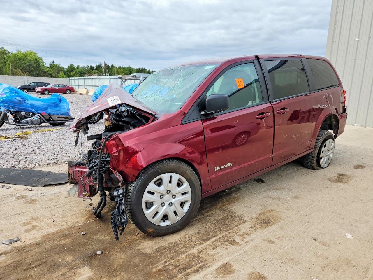 2018 DODGE CARAVAN SE | 2C7WDGBG8JR159814 | UPCARS