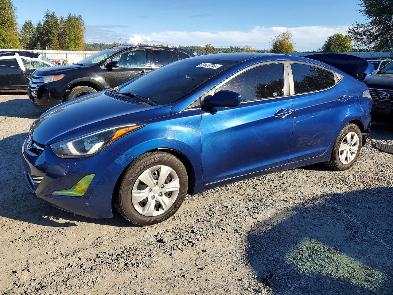 2016 HYUNDAI ELANTRA SE | 5NPDH4AE2GH735796 | UPCARS