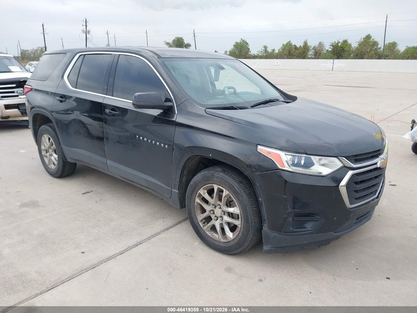 2020 CHEVROLET TRAVERSE FWD LS | 1GNERFKW7LJ163492 | UPCARS