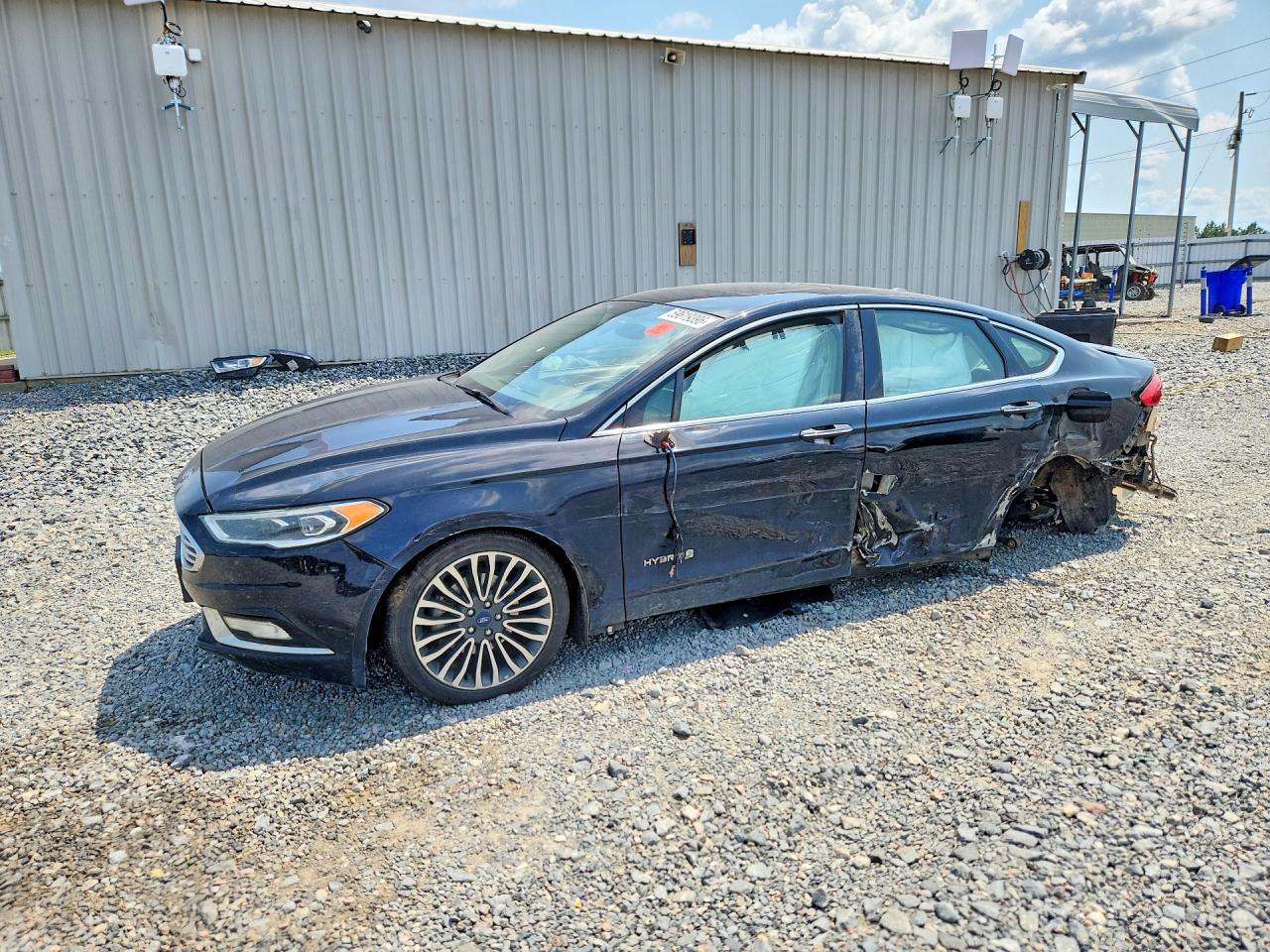 2018 FORD FUSION TITANIUM/PLATINUM HEV | 3FA6P0RU8JR102715 | UPCARS