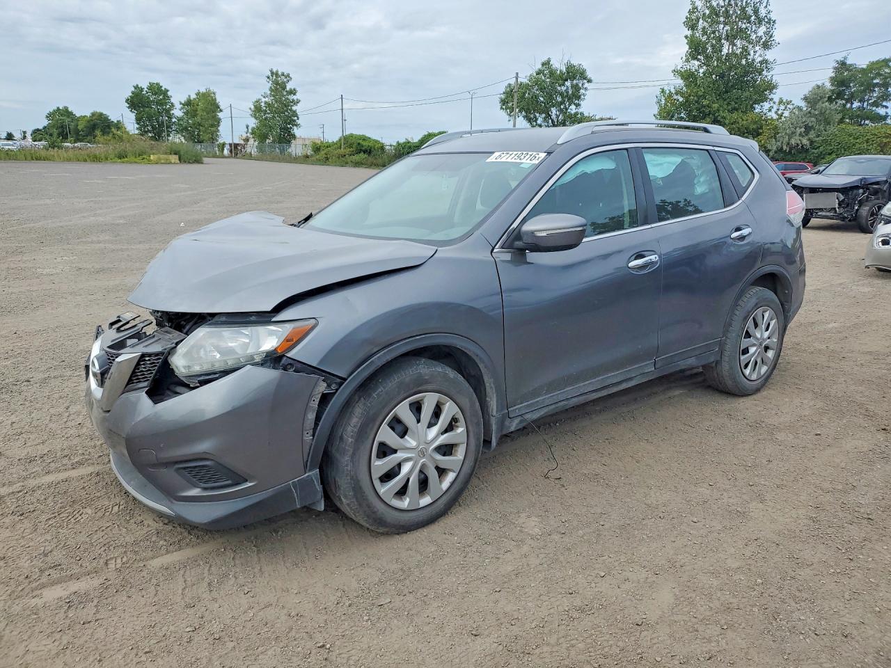 2014 NISSAN ROGUE S | 5N1AT2MT9EC849153 | UPCARS
