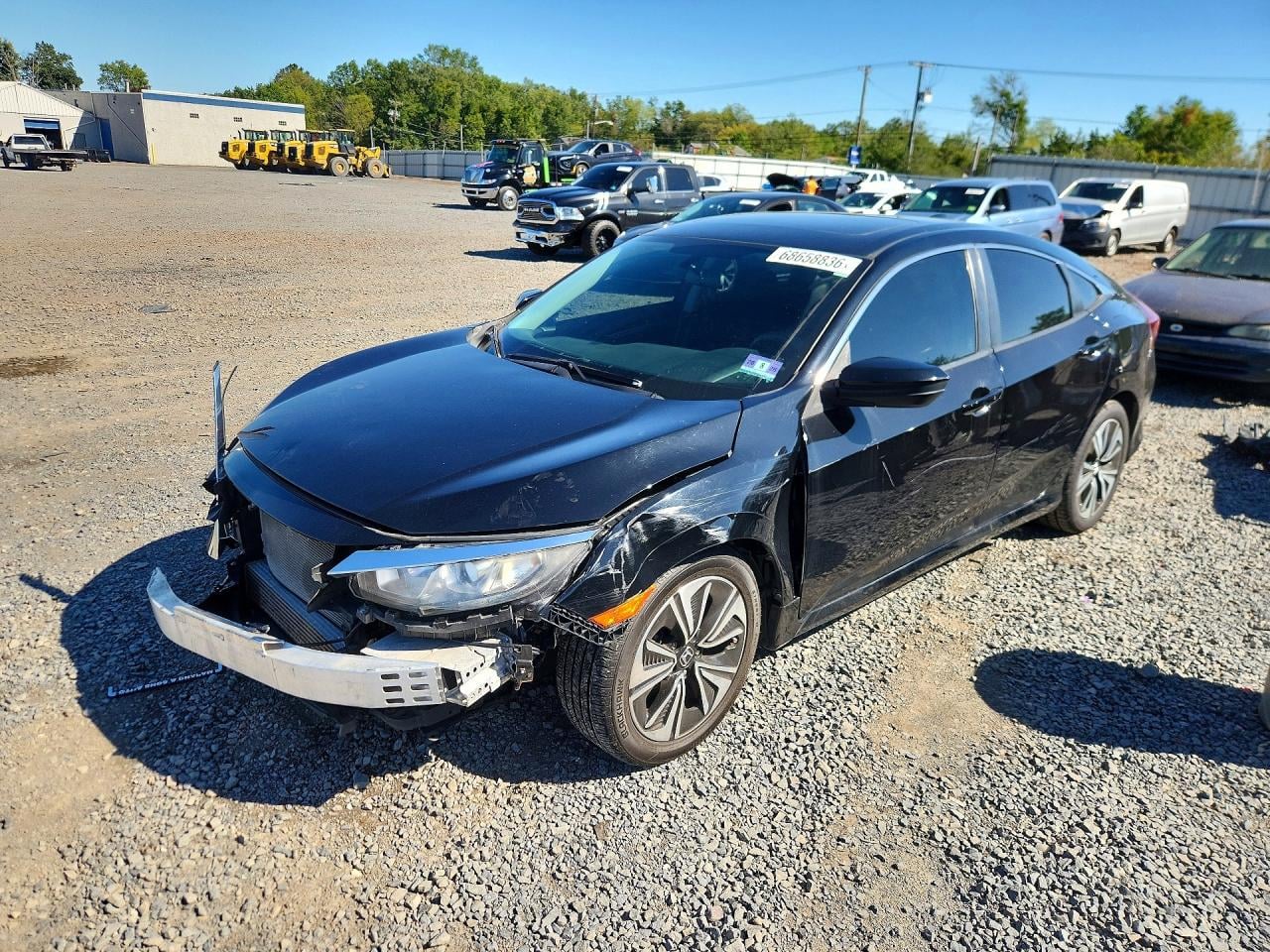 2017 HONDA CIVIC EX | 19XFC1F39HE210169 | UPCARS