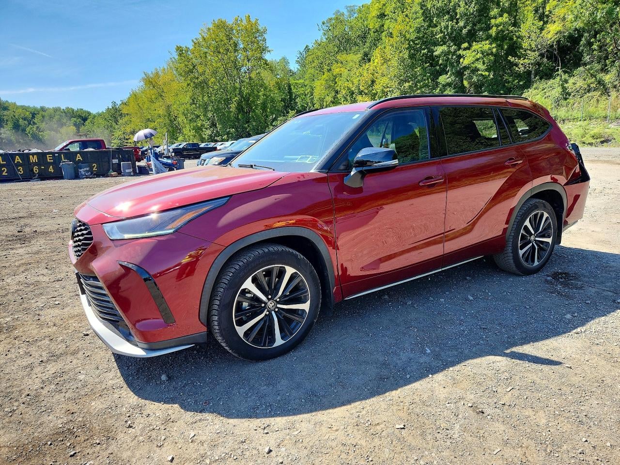 2021 TOYOTA HIGHLANDER XSE | 5TDLZRBH4MS117304 | UPCARS
