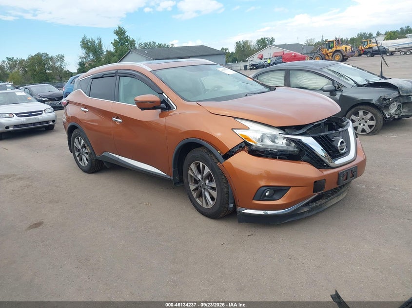 2016 NISSAN MURANO SL | 5N1AZ2MH3GN139943 | UPCARS