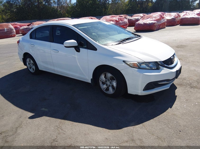 2014 HONDA CIVIC LX | 19XFB2F54EE261911 | UPCARS