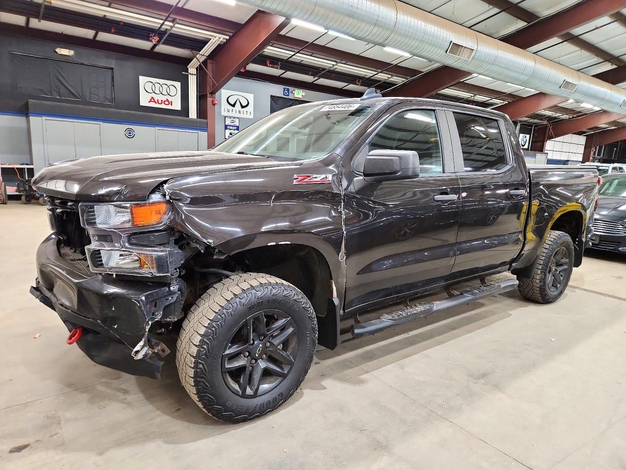 2019 CHEVROLET SILVERADO K1500 TRAIL BOSS CUSTOM | 1GCPYCEF6KZ409141 | UPCARS