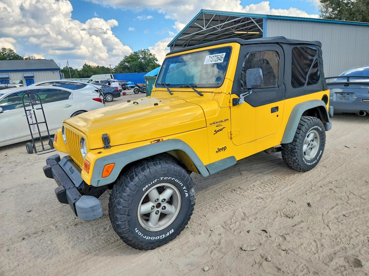 2000 JEEP WRANGLER SPORT | 1J4FA49S4YP754518 | UPCARS