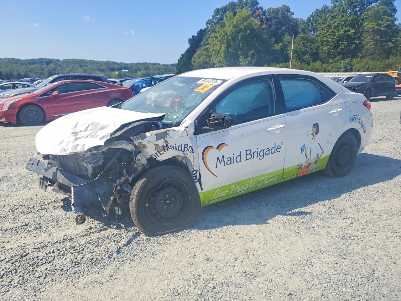 2016 TOYOTA COROLLA L | 5YFBURHE1GP504302 | UPCARS