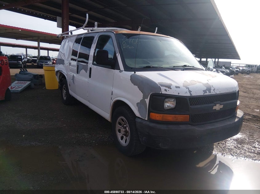 2011 CHEVROLET EXPRESS 1500 WORK VAN | 1GCSGAFX9B1173950 | UPCARS