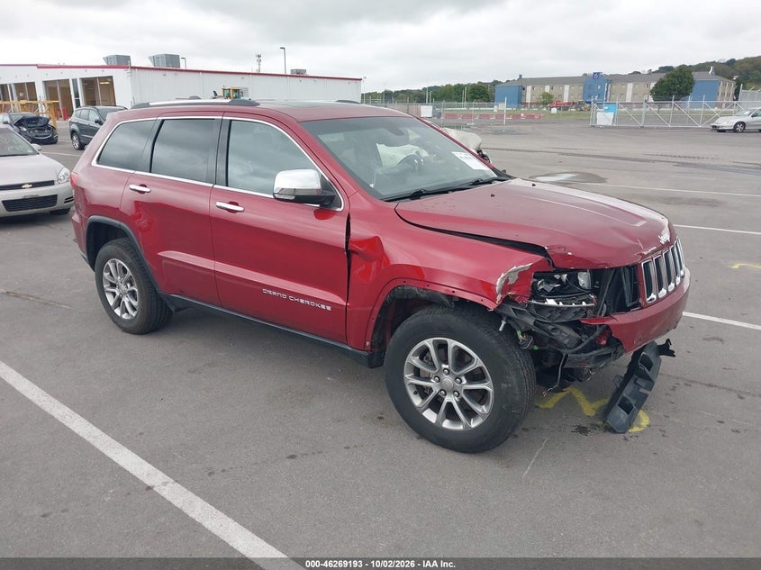 2014 JEEP GRAND CHEROKEE LIMITED | 1C4RJFBGXEC569820 | UPCARS