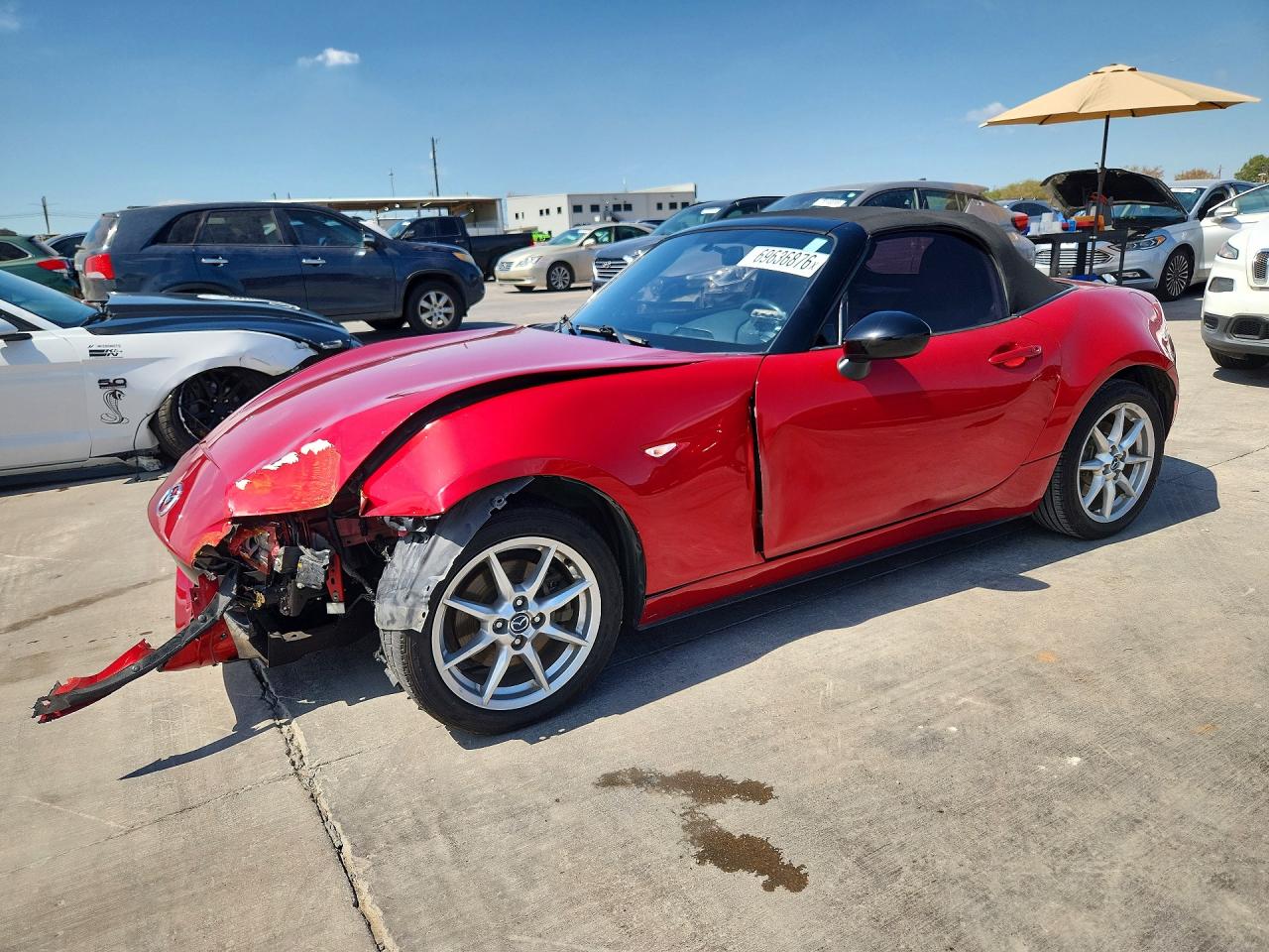 2016 MAZDA MX5 SPORT | JM1NDAB75G0107596 | UPCARS