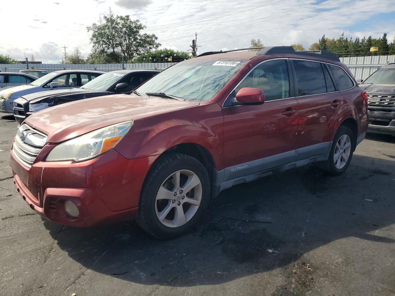 2014 SUBARU OUTBACK 2.5I PREMIUM | 4S4BRBCC3E3227250 | UPCARS