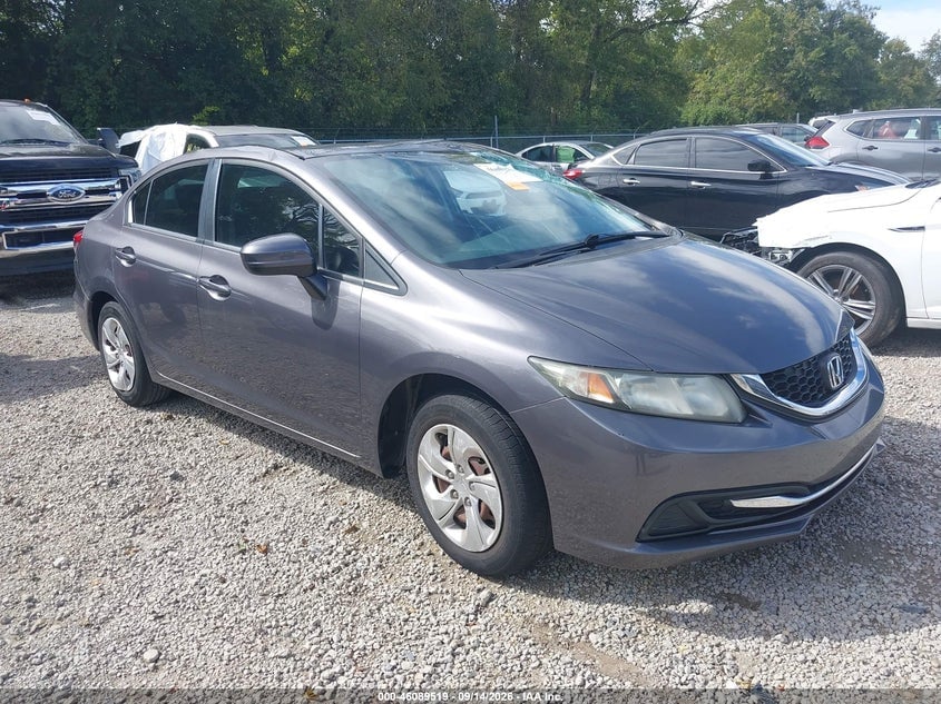 2014 HONDA CIVIC LX | 19XFB2F51EE014555 | UPCARS
