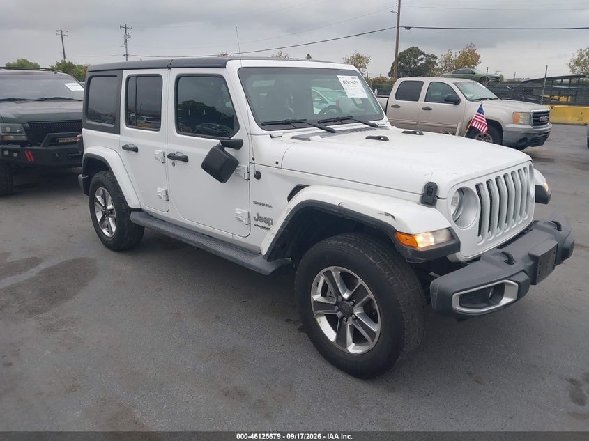 2019 JEEP WRANGLER UNLIMITED SAHARA 4X4 | 1C4HJXEN6KW614676 | UPCARS
