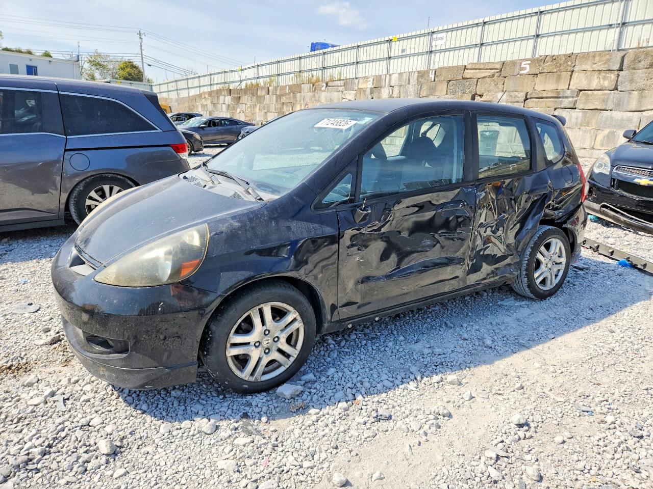 2007 HONDA FIT S | JHMGD37617S038333 | UPCARS