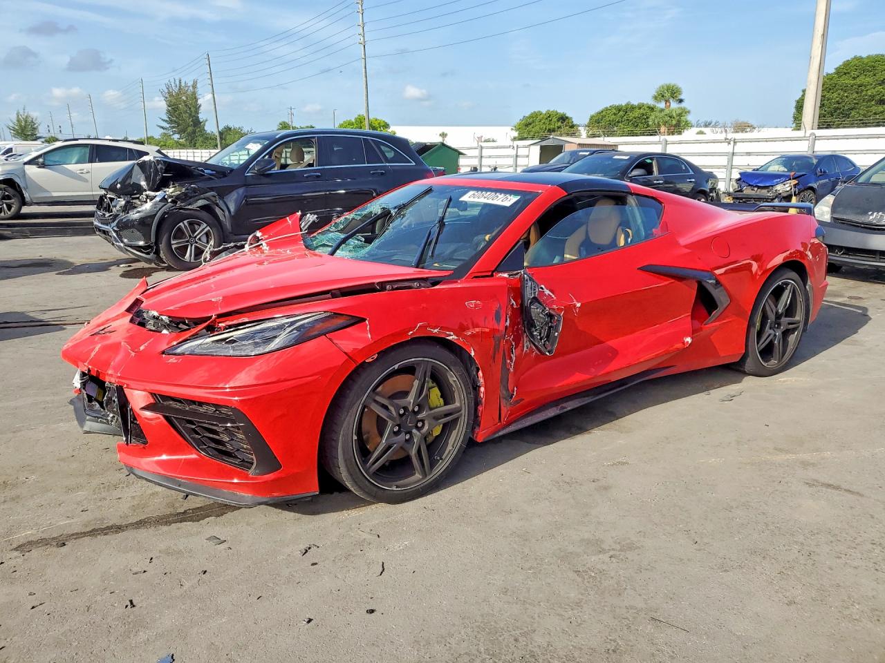 2020 CHEVROLET CORVETTE STINGRAY 2LT | 1G1Y72D40L5112157 | UPCARS