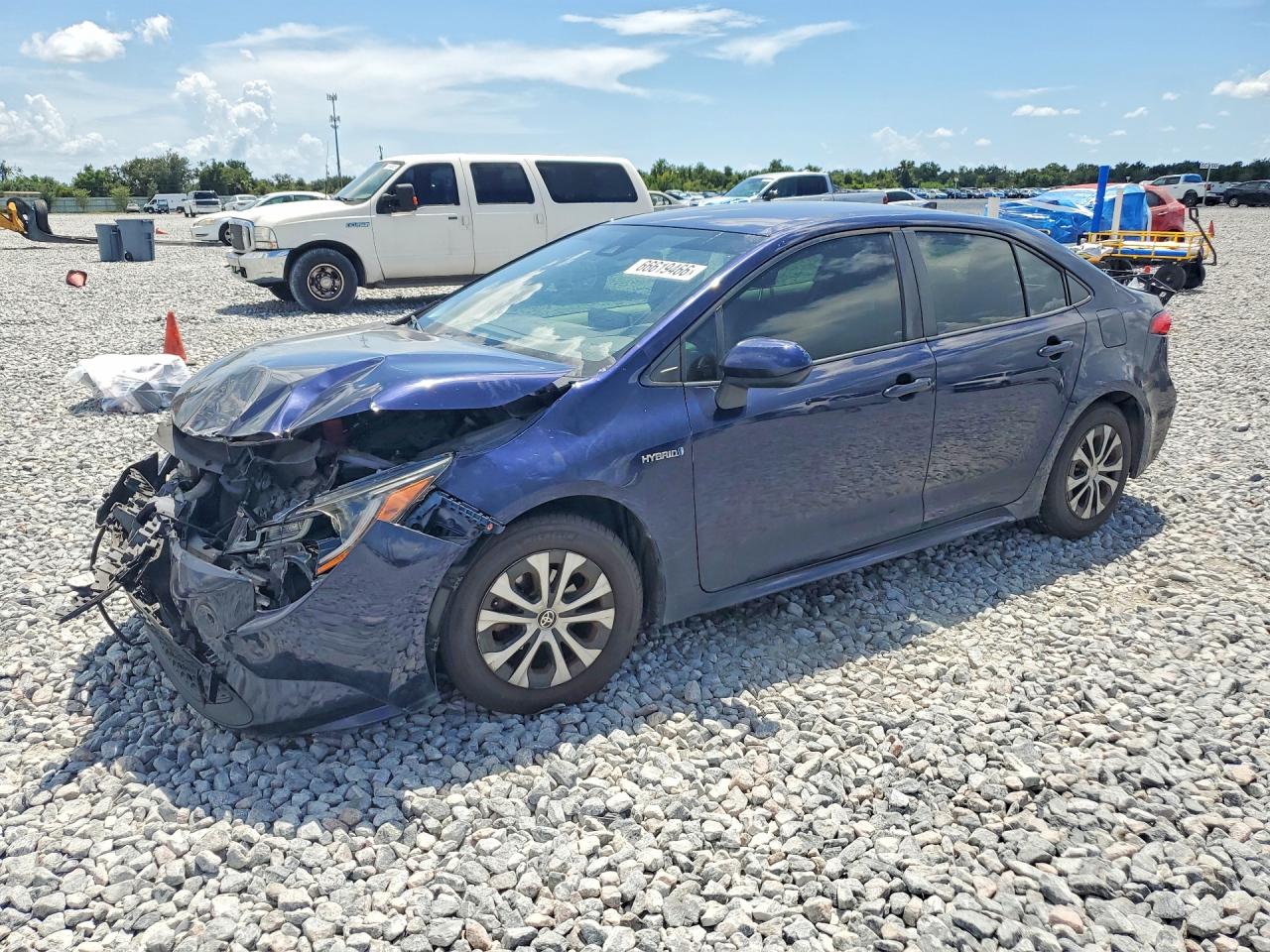2021 TOYOTA COROLLA LE | JTDEAMDE4MJ003855 | UPCARS