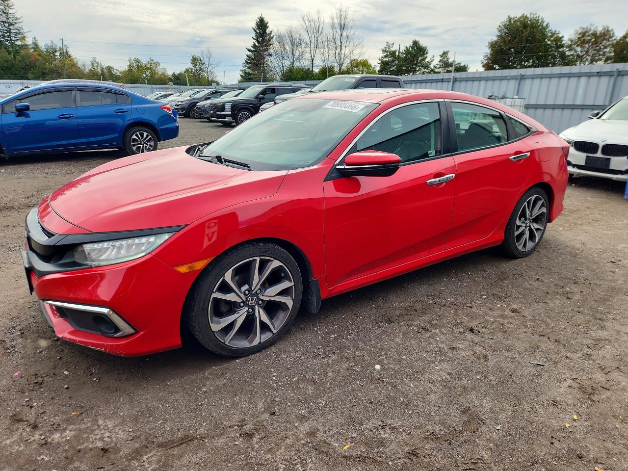 2019 HONDA CIVIC TOURING | 2HGFC1F97KH102621 | UPCARS