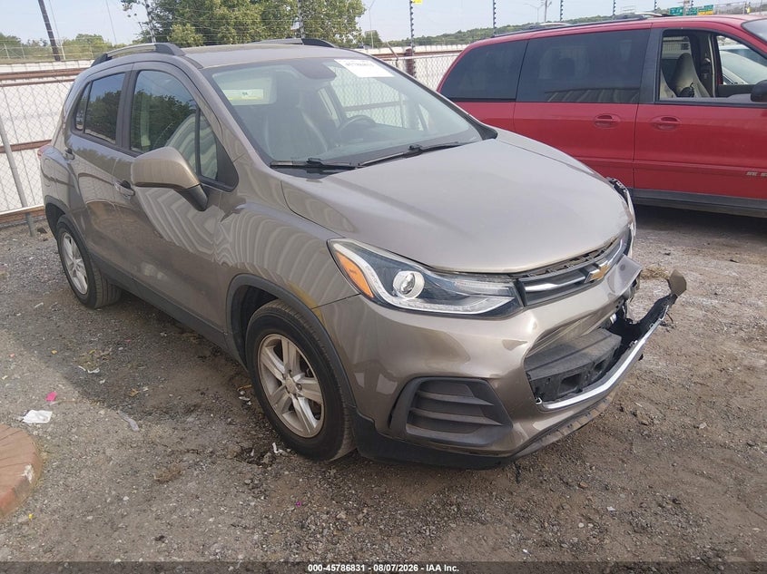 2021 CHEVROLET TRAX FWD LT | KL7CJLSM8MB361267 | UPCARS