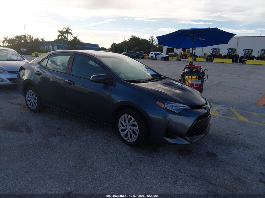 2018 TOYOTA COROLLA LE | 2T1BURHE7JC123576 | UPCARS